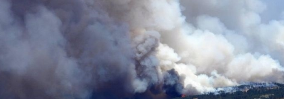 Пожар в близост до Рилския манастир